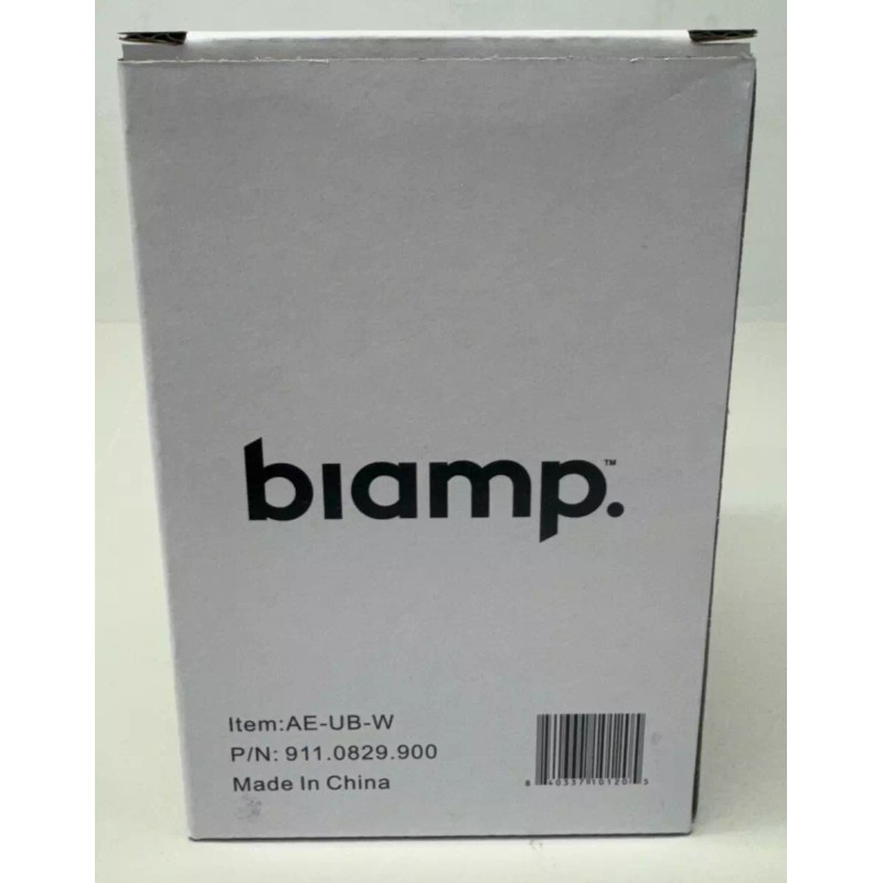 Biamp AE-UB-W Cambridge Universal Mounting Bracket White LOT OF 8
