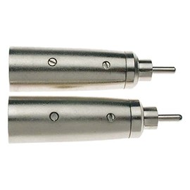 2 x Male XLR/Male RCA Adapt. MET