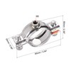 uxcell Wall Ceiling Mount Pipe Supports, 304 Stainless Steel Adjustable