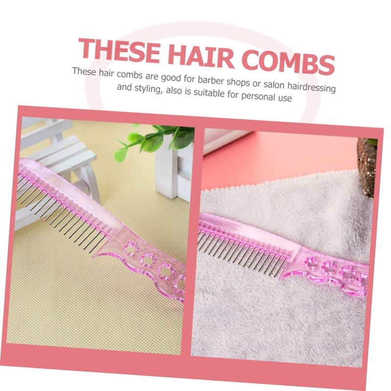 PACKOVE 2pcs Cute Hair Brush Static Comb for Girls Doll