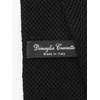 Dimaglia Cravatte 21550172145 Men's Solid Knit Necktie, Black, 1, BLACK/1