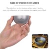 Boundless Voyage Ti1590B Titanium Cup Mini Cup Double Layer Boar