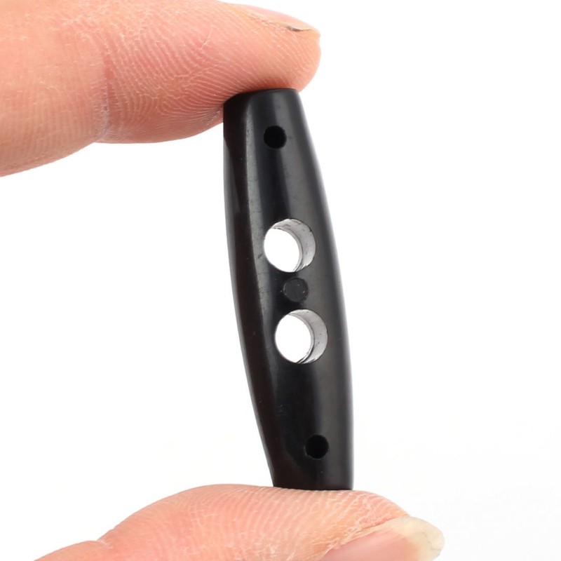 uxcell Plastic 2 Holes Scrapbooking Spring Stop Toggle Buttons Adjustive