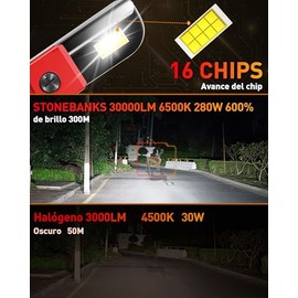H11 H8 H9 LED Kit de Focos para Delanteros Faros,32000LM 300W,6500K Blanca | 900% Brillo,Luz Alta o Baja,Luces Antiniebla,Plug & Play,IP68 impermeable