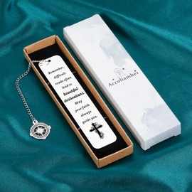 Confirmation Gifts for Teen Girls Boys First Communion Gifts for Girls Boys Teenage Baptism Catholic Confirmation Sponsor Gifts for Women Christian Religious Easter Gifts for Kids Bible Verse Bookmark