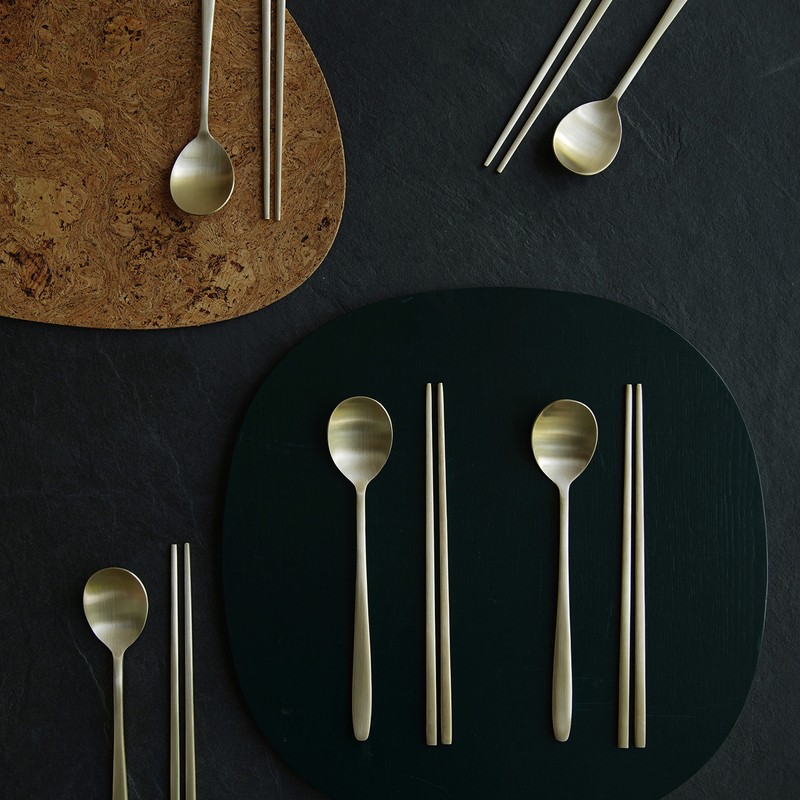 Notdam Bangjja Yugi Organic Spoon for 1 person / 놋담