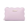Francfranc Wave Shape Pouch, Large, Light Purple, Makeup Pouch, Trinket