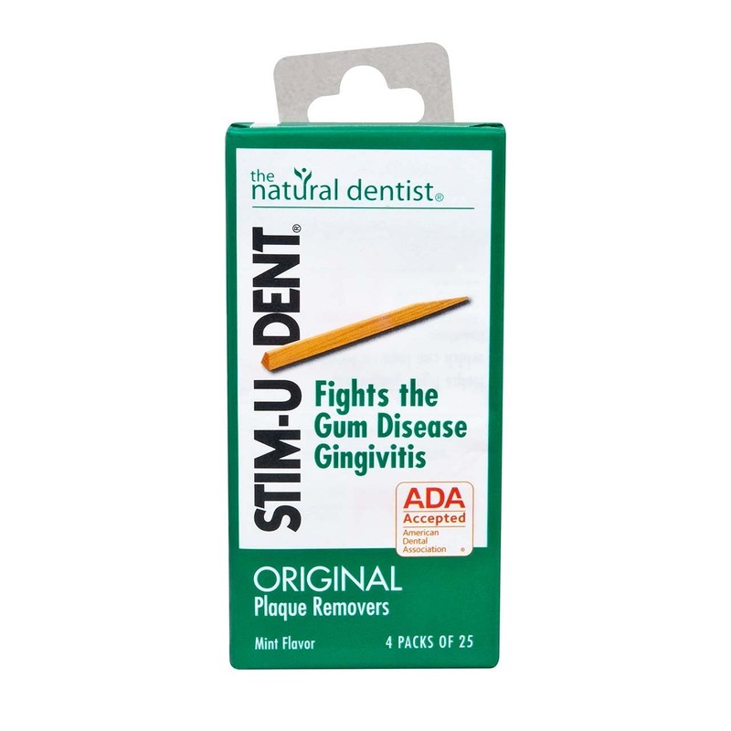 Natural Dentist Stim U Dent Original Mint 4 Packs of