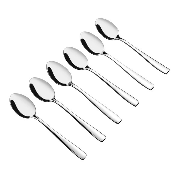 Kekow 12 Pieces Stainless Steel Coffee Spoon, Stainless Steel Demitasse Small Spoons