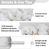 Lovecheer 4Pack White Cheer Pom Poms Plastic Pom Poms Cheerleading