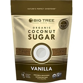 Big Tree Farms Tree Coconut Sugar Vanilla, 14-Ounce Pouches (Pack of 3) by Big Tree Farms