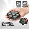7 Blade Magnetic Head Compatible with Freebird Wyklaus, Black, 1