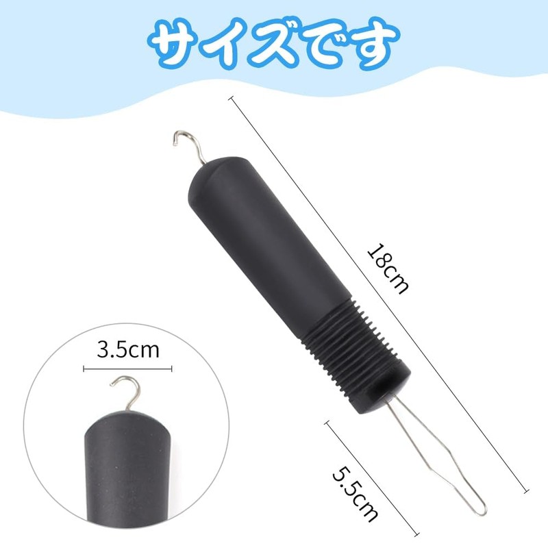 Button Hook, Button Aid, Easy to Hold Button, Self-Aid Tool,
