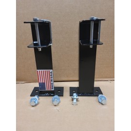 M.G.E. Products Heavy Duty Custom Landscape Trimmer Rack for Truck & Trailer Mount - Holds Edgers, Pole Saws, Tree Trimmers & More - 1 Slot