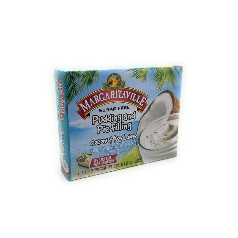 Margaritaville Sugar Free Instant Pudding and Pie Filling Mix 1.7oz