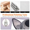 10 Pcs Oscillating Tool Sanding Pad, Triangular Finger Sanding Pads,