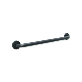 ADA Safety Grab Bar for Bathroom Shower Toilet Home - Matte Black/304 Stainless Steel/Smooth/ 18"