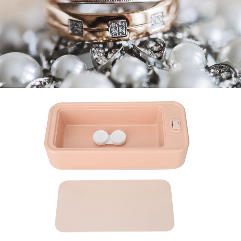 Jewelry Cleansing Machine High Frequency Vibration Remove Dirts Eyeglasses Mouth