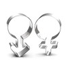 WDYJMALL Male Female Character Cookie Cutter