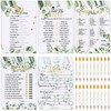 Outus 220 Pieces Bridal Shower Game Set - Fun Wedding