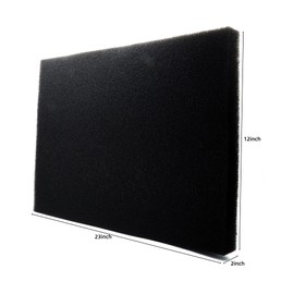 ALEGI Aquarium Filter Sponge Pad 23" x 12" / 23" x 16", 30PPI Bio Sponge Filter Media Cut-to-Size Foam for Fish Tank, Pond Filter (23" x 16" x 2")