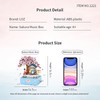 Mini Brick Sakura Music Box with Rotating Display, Sakura Music