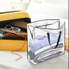 3Pcs Storage Container PP Transparent Storage Bag with Zip Large