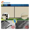TANG Privacy Fence Screen Beige 5' x 25' for Patio