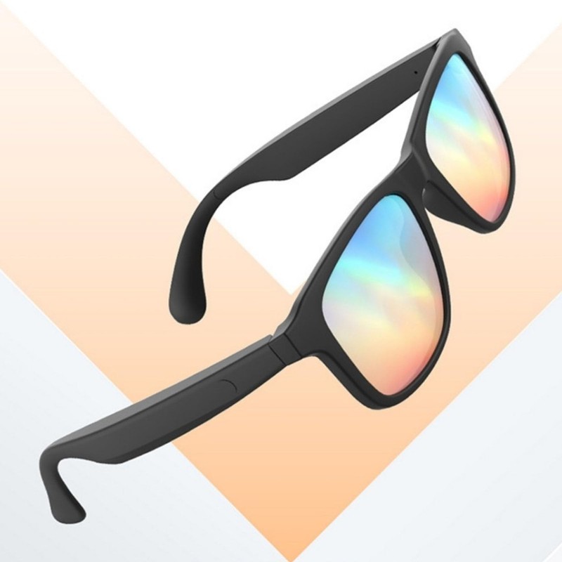 [Vbestlife] Smart Glasses, Bluetooth Touch Control Smart Audio Sunglasses with