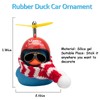 wonuu Rubber Duck Toy Car Decoration Ornaments Duck Car Dashboard