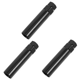 Gatuida 3pcs Portable Lug Nut Socket Set 21mm Thin Impact Socket 3/4 Drive Wrench Lug Nut Removal Installation Tool Made of Steel