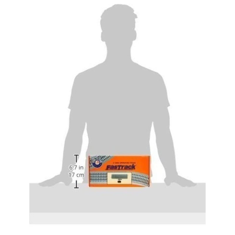 Lionel FasTrack Electric O Gauge, Operating Track Section Large