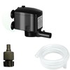 Aquarium Filter Replacement Pumps (Black, Model 6F（CTUV-H6F）)