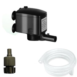 Aquarium Filter Replacement Pumps (Black, Model 6F（CTUV-H6F）)