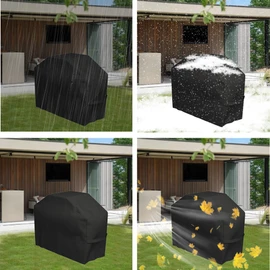 BBQ Cover,Barbecue Covers,BBQ Covers Waterproof Heavy Duty Large,Barbecue Cover,BBQ Covers-Oxford Fabric Waterproof (145X61X117)