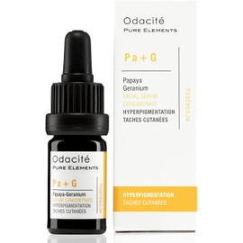 OdacitÃ Pa+G Hyperpigmentation Facial Serum Concentrate Papaya & Geranium Oil Dark Spot Solution Natural, Vegan & Cruelty-Free 5ml