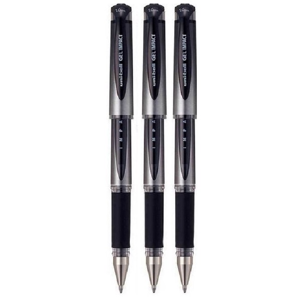 Uni-Ball UM-153S Gel Impact Rollerball Pens - Broad 1mm Tip