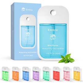 Hand Sanitizer - 45ml Power Mist Hydrating Scented Hand Sanitizer Spray for Kids & Adults,1 Pack Travel Size,Easter Basket Stuffers, Mother's Day gift:_Mint