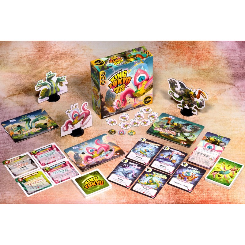 Iello | King of Tokyo x Mindbug | Board Game