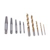 10Pcs Screw Extractor Drill Bit 4241 HSS Left Hand Damaged