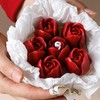 4 Pcs 3D Tulip Silicone Candle Mold Tulip Flower Silicone