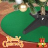 Emsiok Reversible Christmas Tree Stand Mat, 36 Inch Round Christmas