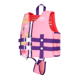 Gogokids Floating Vest, Children's Life Jacket with Crotch Belt, High Buoyancy, Kids Buoyancy Support, Fishing, River, Water Play, Sea Play, M