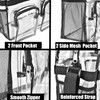 Oraben Clear Bag for Stadium Events 12x6x12 Gym Totes Clear