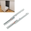 TMGSK Pair Undermount Drawer Slides Bottom Mount Pull Out Shelf