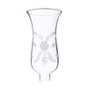 B&P Lamp® 1 5/8" X 10" Cut "Flower" Hurricane Shade