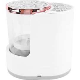 Limpiador de Brochas de Maquillaje Eléctrico, Vista Clara, Temporizador de 850RPM, Máquina Secadora para Artistas de Maquillaje