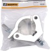Riggatec Half Clamp - Half Coupler Heavy Silver up to