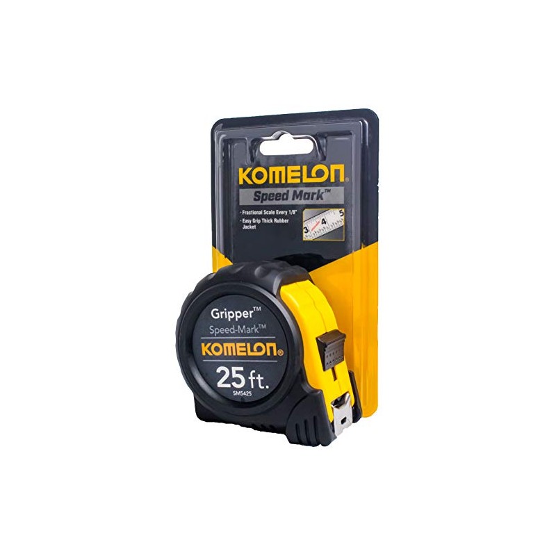 Komelon SM5425 Speed Mark Gripper Acrylic Coated Steel Blade Measuring
