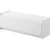 Yamazaki 8462 Magnetic Cutlery Case, White, Main Unit: W 10.2